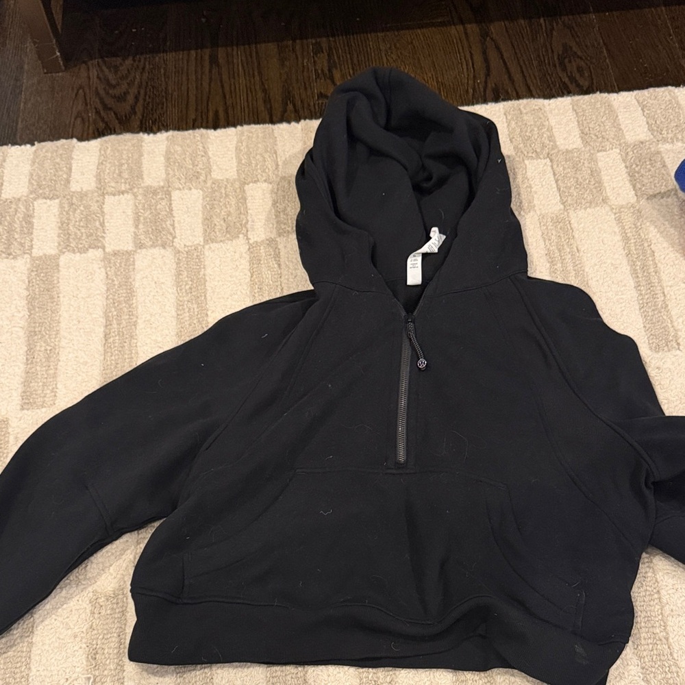 Lululemon Athletica Black Half-Zip Hoodie